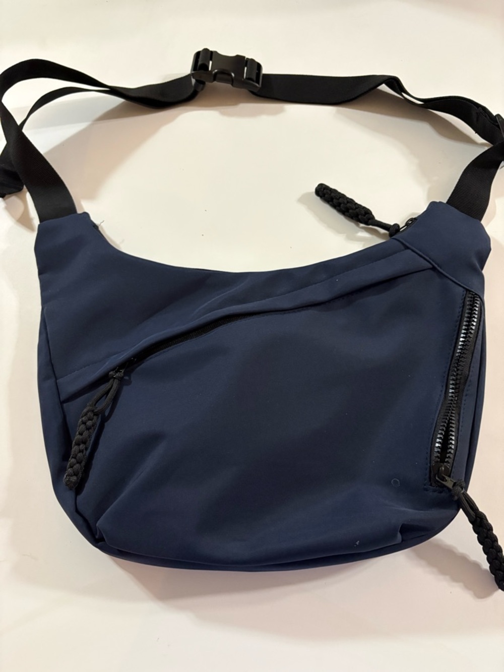 Navy Crossbody Sling Bag - Minimal Everyday Carry